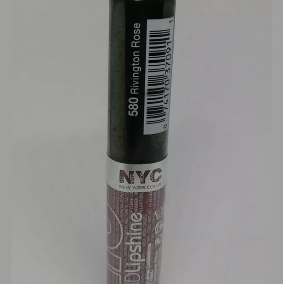 LIP GLOSS NYC Liquid Lipshine 580 Rivington Rose - Picture 3 of 3